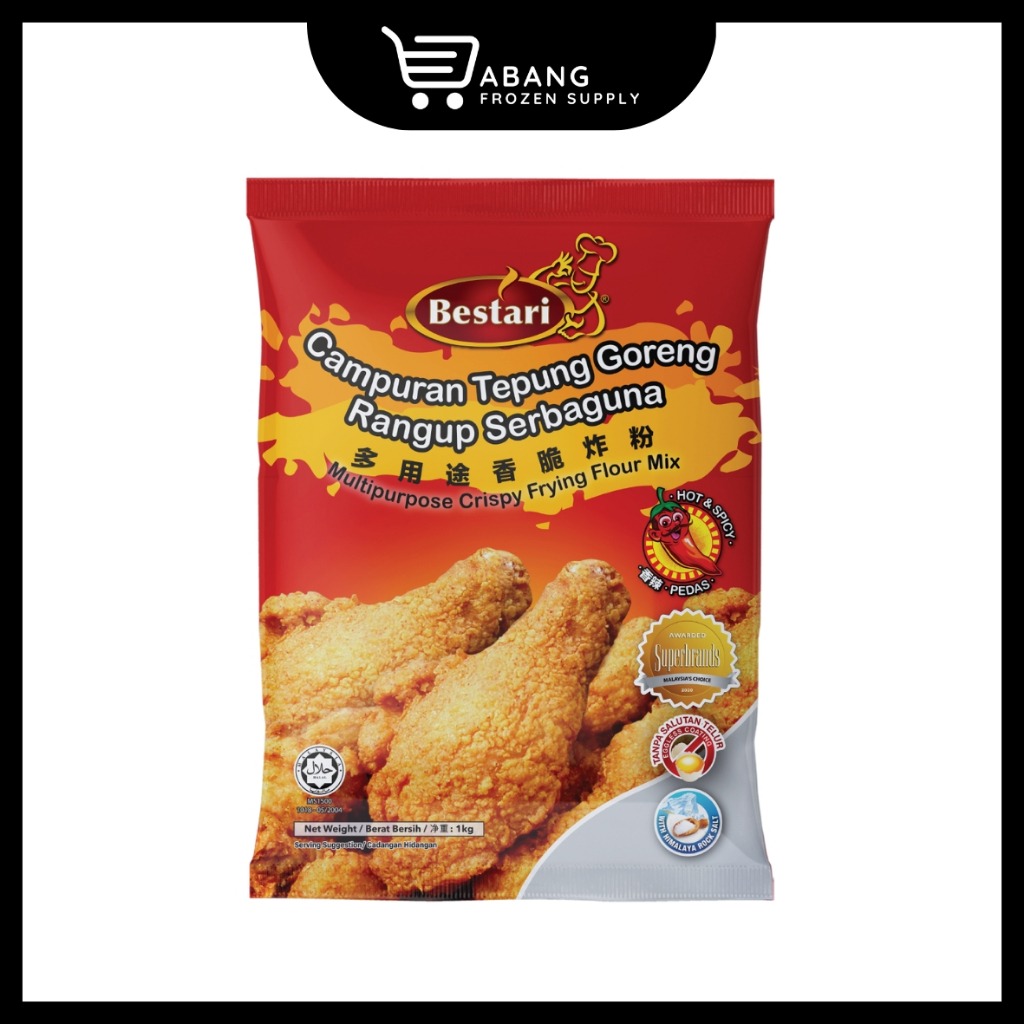 Bestari Crispy Frying Flour Hot and Spicy